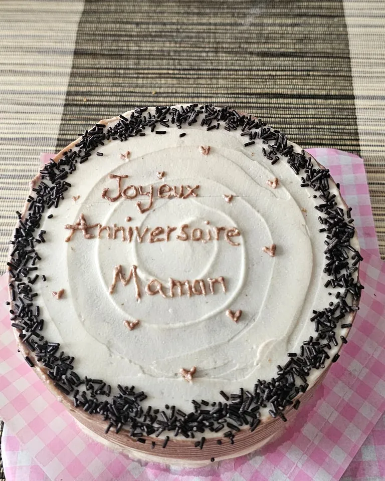 Bento Anniversaire Maman, création SweetGallery